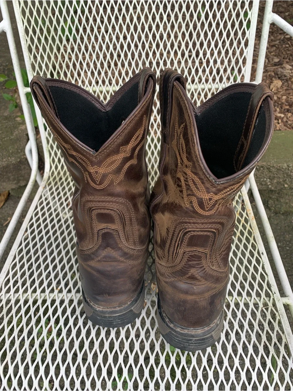 Ariat Workhog Mens Pull On Waterproof Dry Shield Composite Toe Work Boots 11 EE